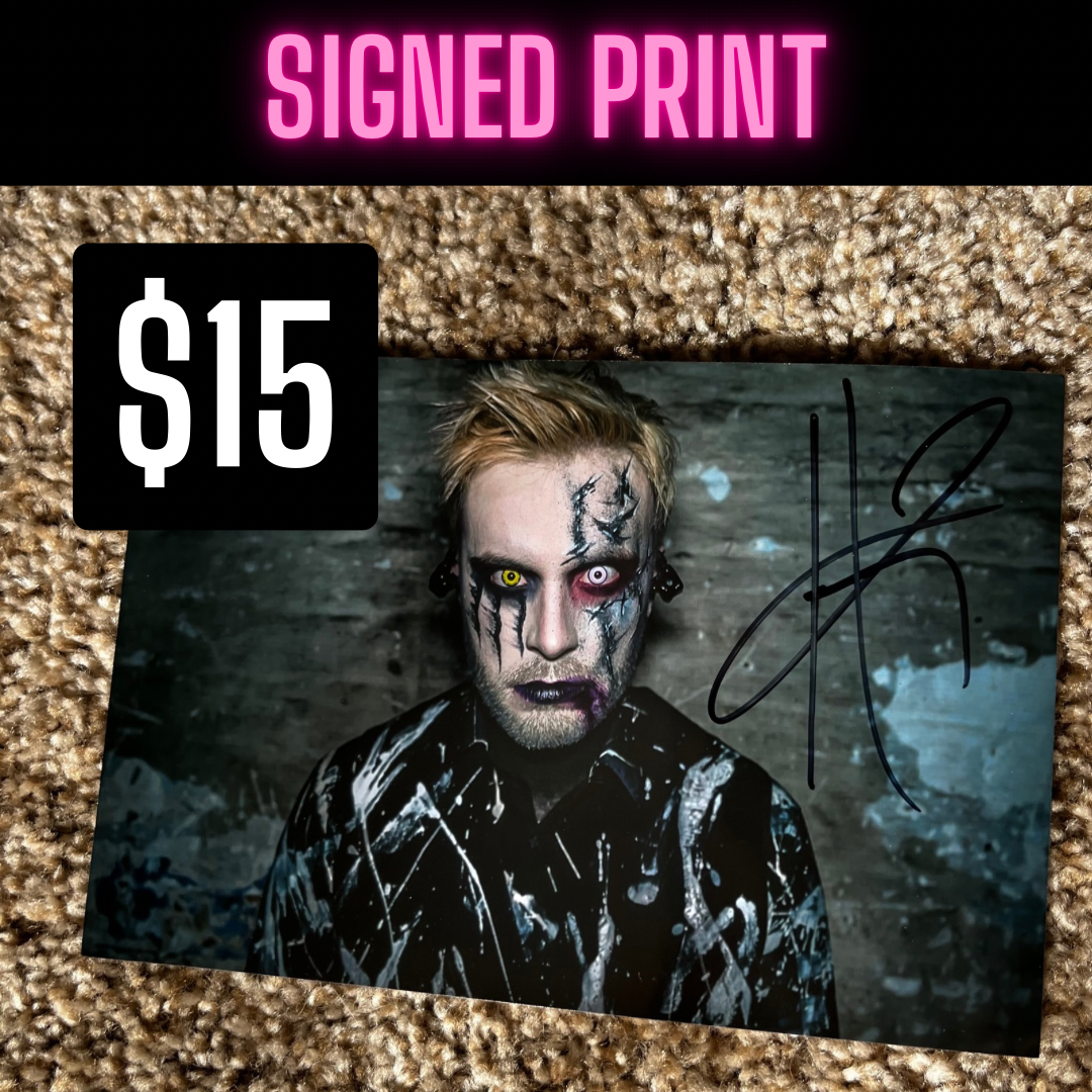 Signed Print - Demon Eyes